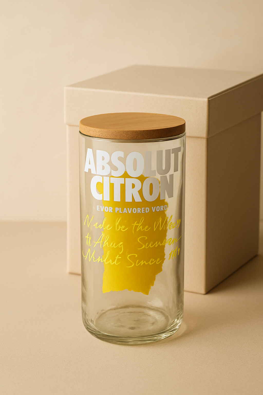 Absolut Jar with lid