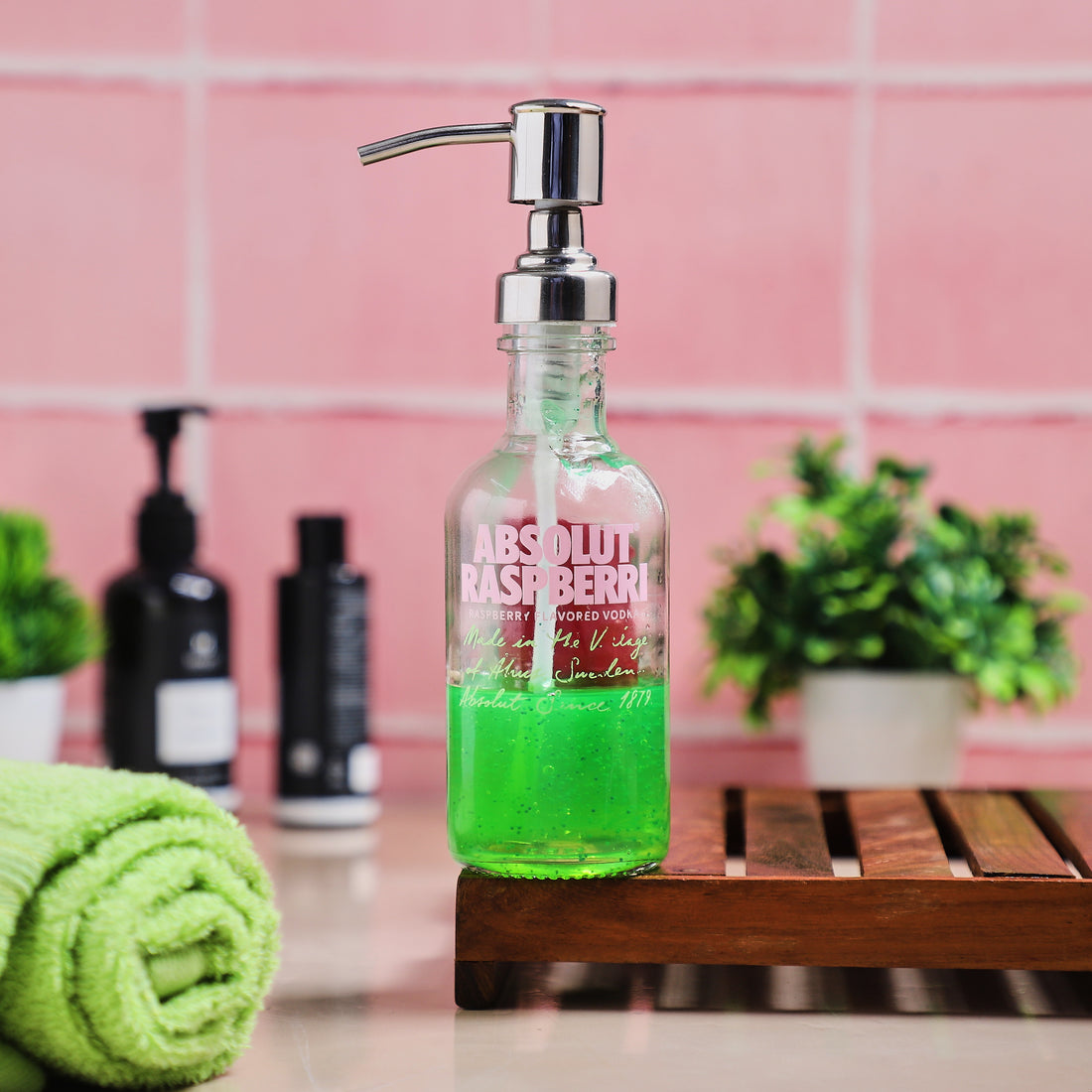 Absolut Raspberry Soap Dispenser