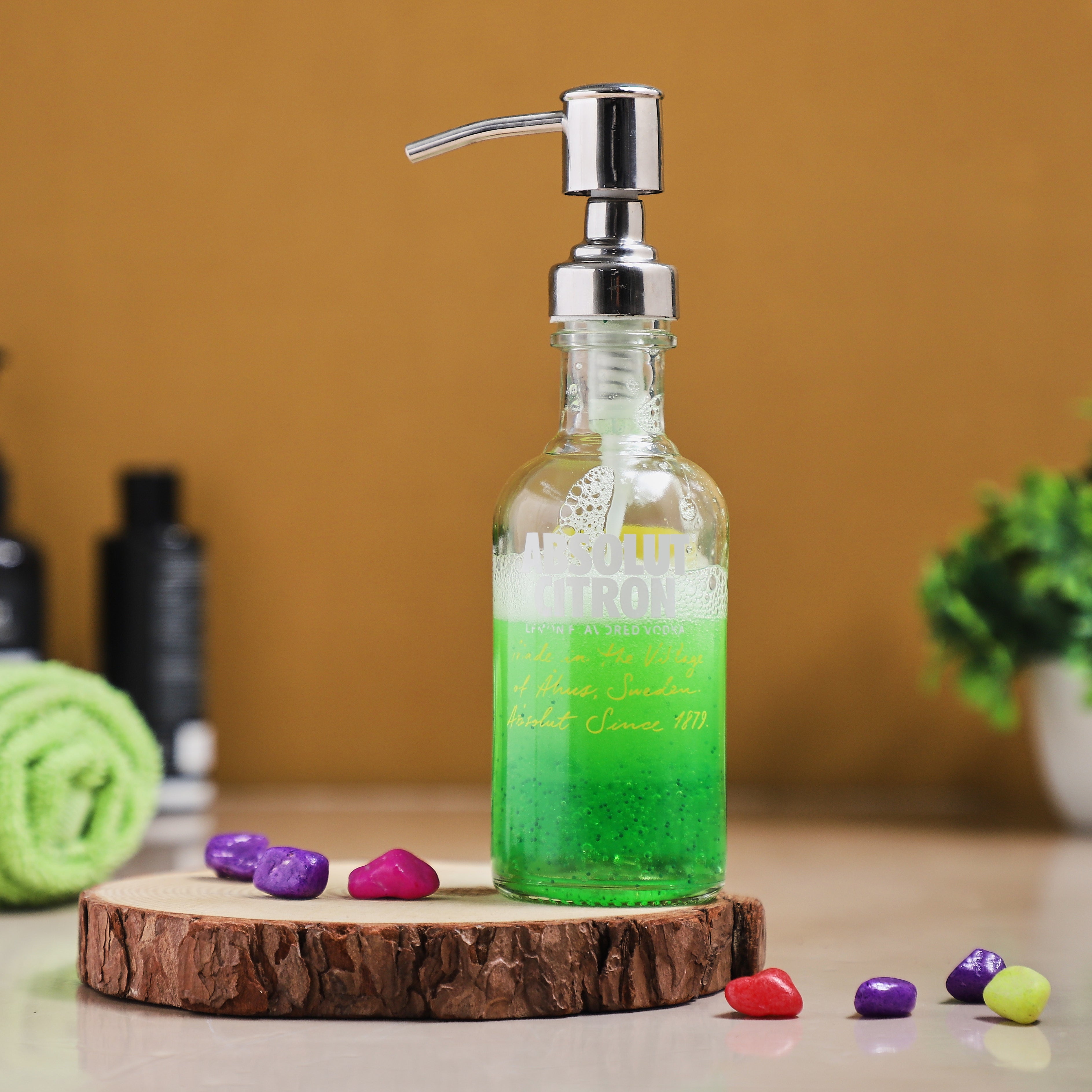 Absolut Citron Soap Dispenser