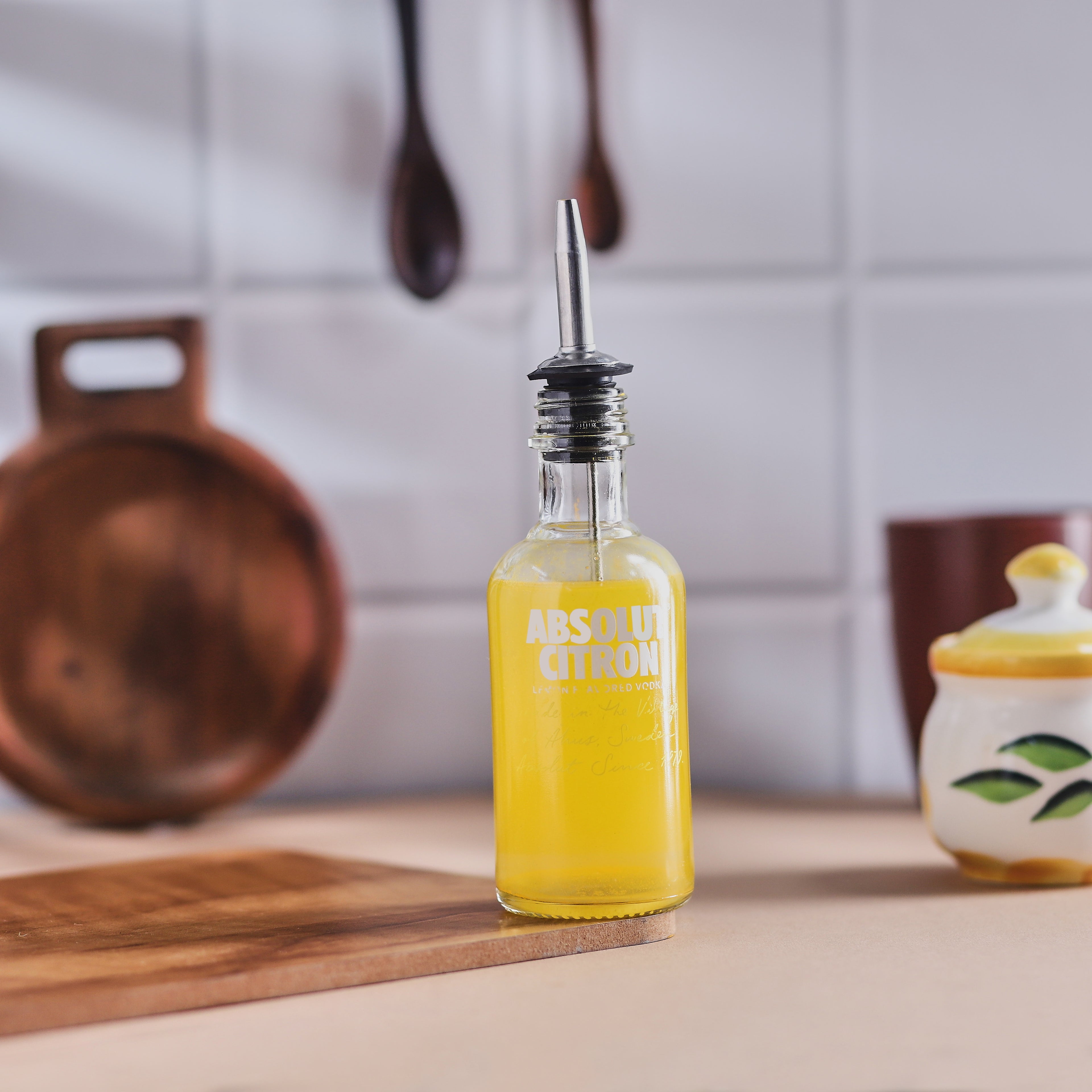 Absolut Citron Oil Dispenser