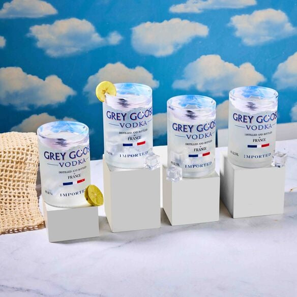 Grey Goose Glass set of Four - Capacity 300 ml