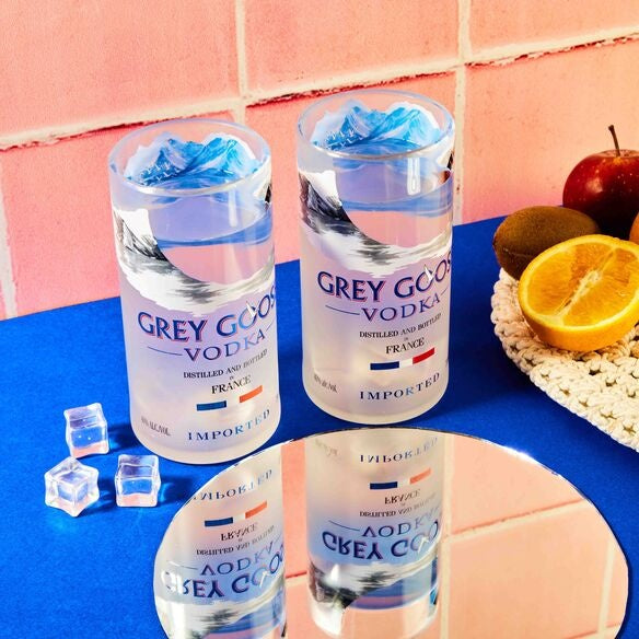 Grey Goose Medium Glass set of Two - Capacity 450 ml