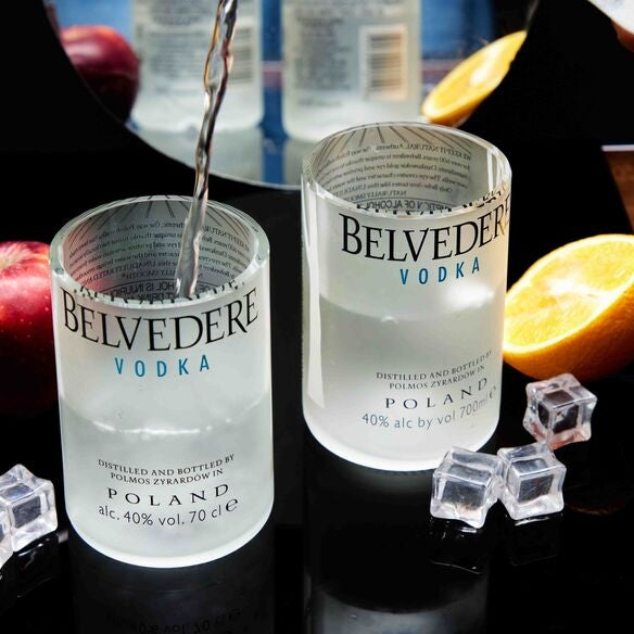 Belvedere Glass set of Two - Capacity 600 ml