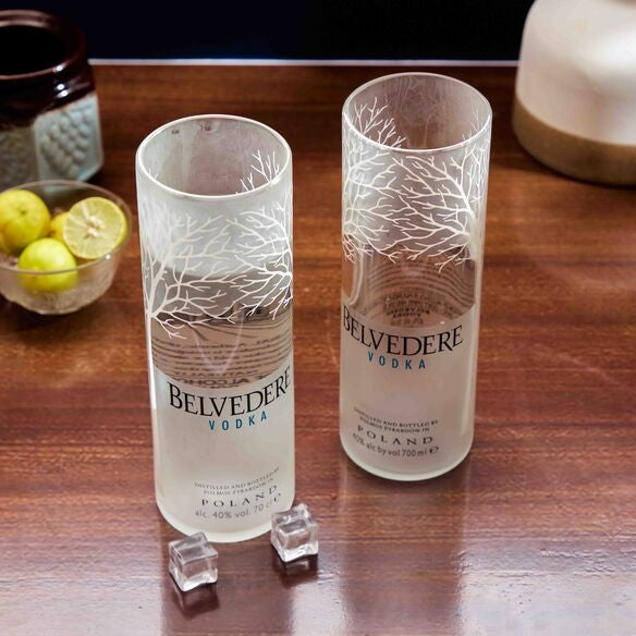 Belvedere Long Glass set of Two - Capacity 600 ml