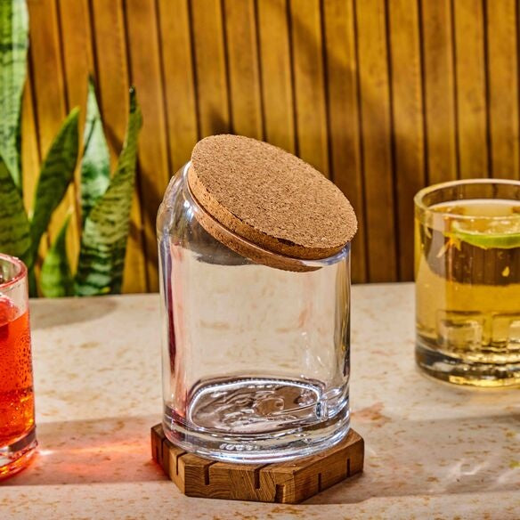 Monkey Shoulder with lid Ice jar