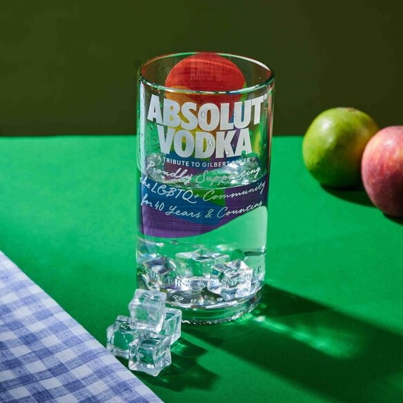 Absolut LGBTQ Long Glass