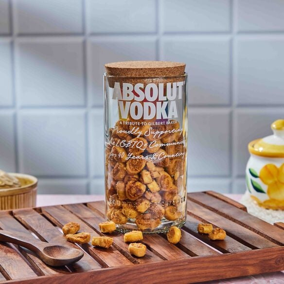 Absolut LGBTQ Jar with lid - - Capacity 600 ml