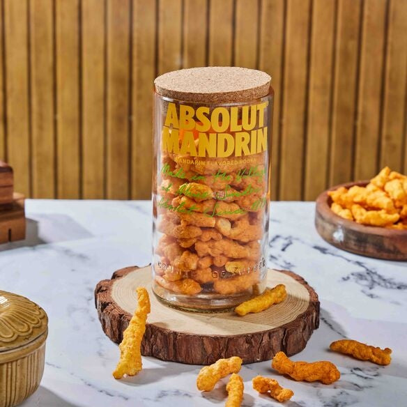 Absolut Mandrin Jar with lid