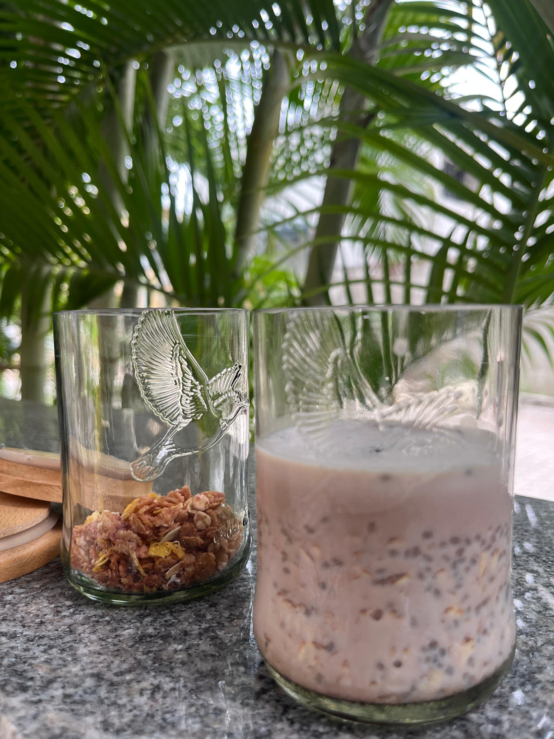 Kingfisher jar with lid jar