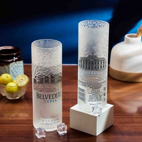 Belvedere Long Glass set of Two - Capacity 600 ml